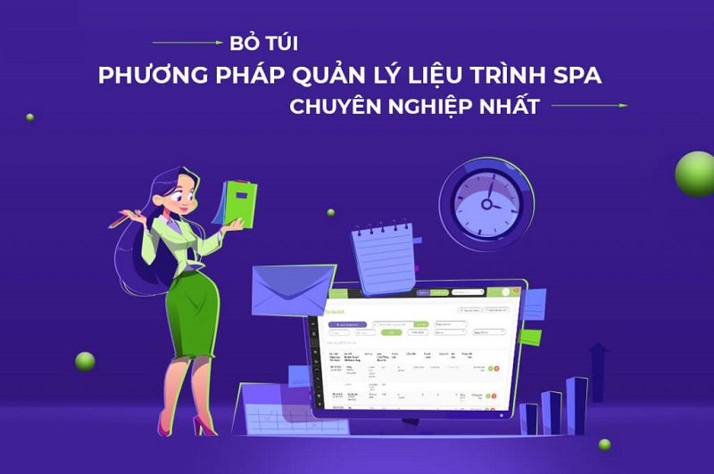 Giải pháp quản lý liệu trình, thu chi, tồn kho dành riêng cho Spa