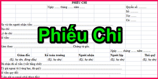 Hướng dẫn nhập phiếu chi vào phần mềm kế toán Vetabyte